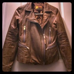 Genuine leather jacket